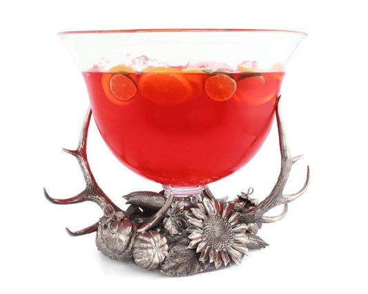 Harvest Glass Pedestal Centerpiece-Harvest-tbgypsysoul