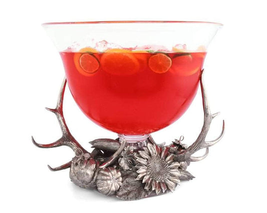 Harvest Glass Pedestal Centerpiece-Harvest-tbgypsysoul