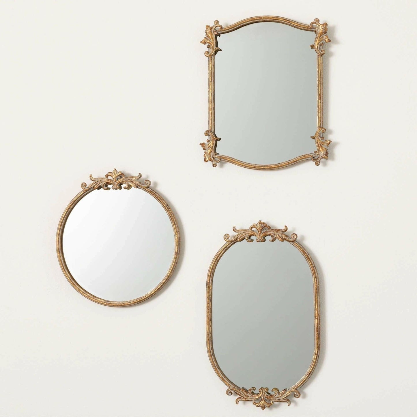 heirloom-ornate-mirror-trio-mirrors-sullivan-Threadbare Gypsy Soul
