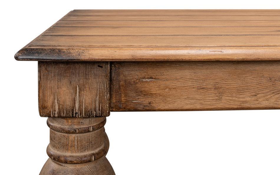 Heirloom Turned-Leg Dining Table - White Glove Included-Dining Table-tbgypsysoul