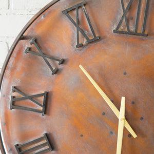 industrial-mixed-metal-wall-clock-wall-clock-ctw-2-Threadbare Gypsy Soul