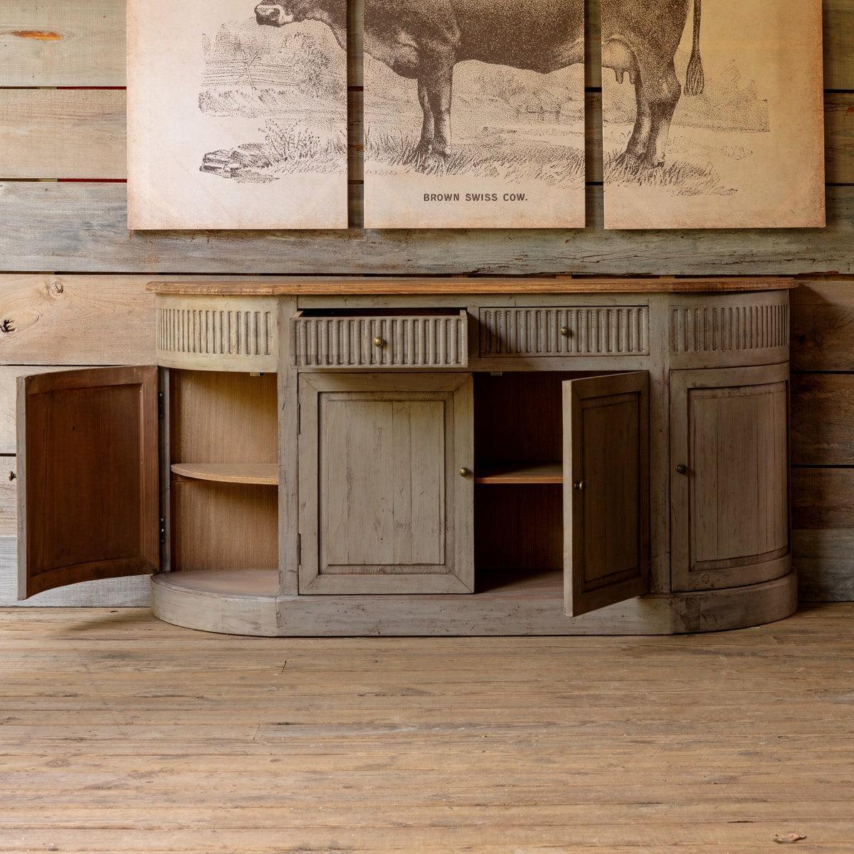 Jefferson County Painted Sideboard-Buffet Sideboard-tbgypsysoul
