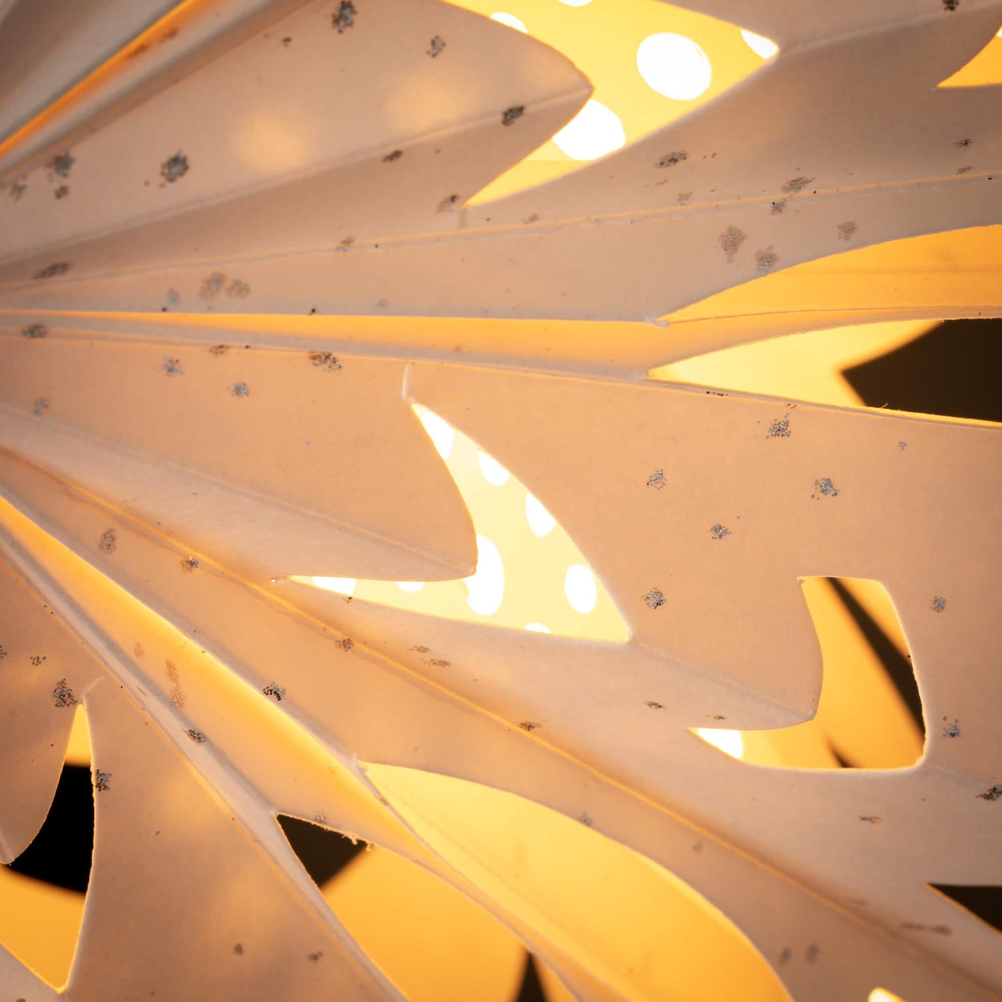 Large Hanging Paper Star-Christmas Ornament-tbgypsysoul