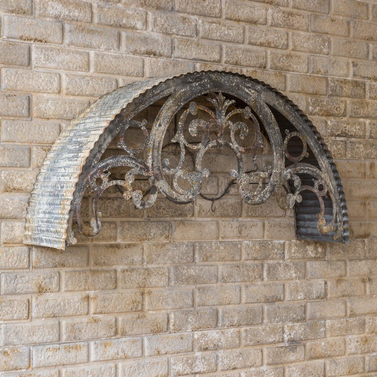 Metal Window Arch-Architectural Wall Art-tbgypsysoul