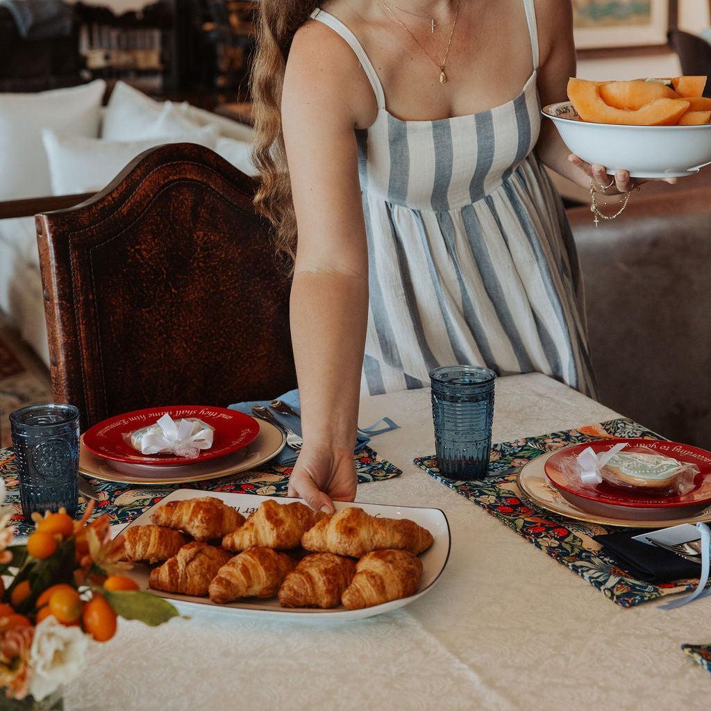 Nativity Accent Plates, Set A-Dinnerware-tbgypsysoul