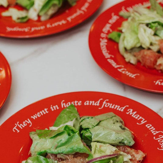 Nativity Accent Plates, Set A-Dinnerware-tbgypsysoul