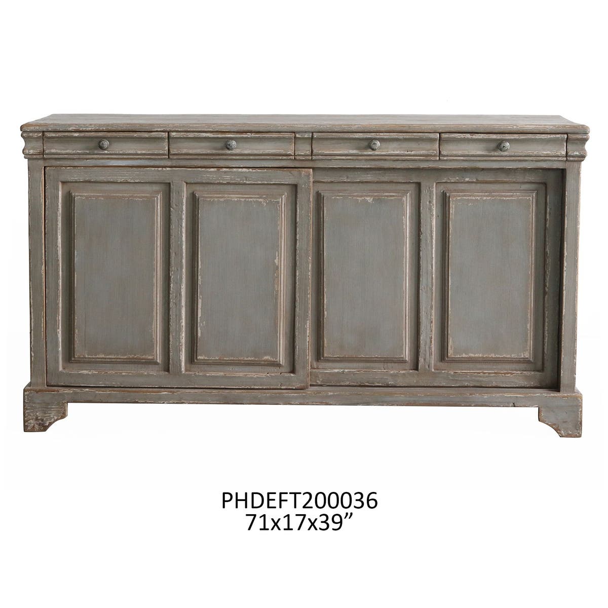 Painted French Buffet-Buffet Sideboard-tbgypsysoul