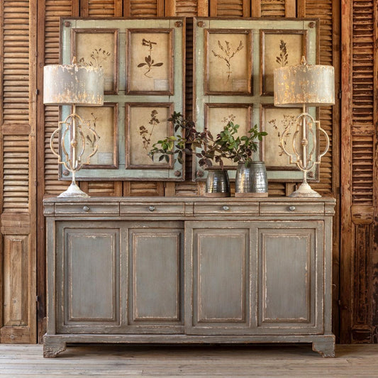 Painted French Buffet-Buffet Sideboard-tbgypsysoul