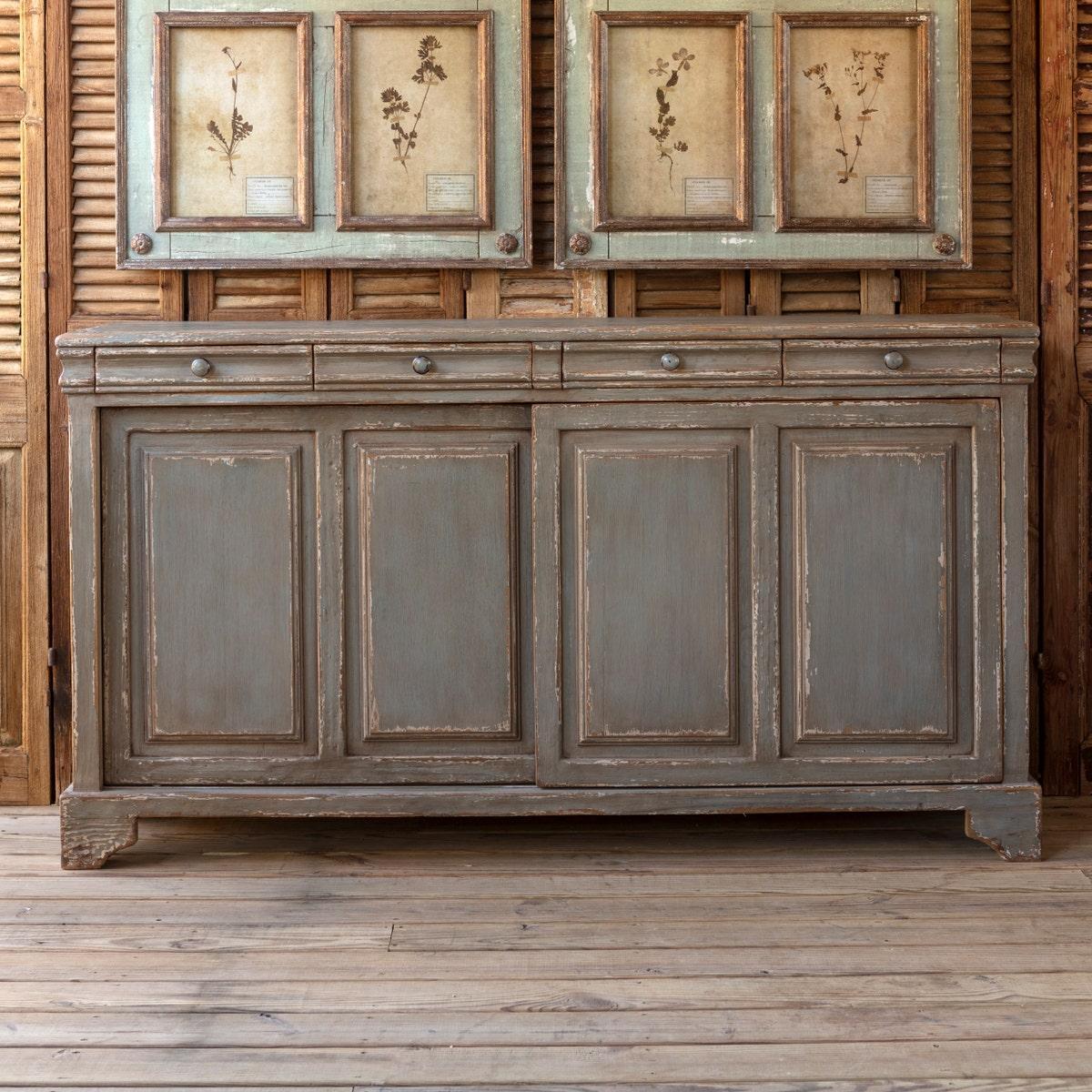 Painted French Buffet-Buffet Sideboard-tbgypsysoul