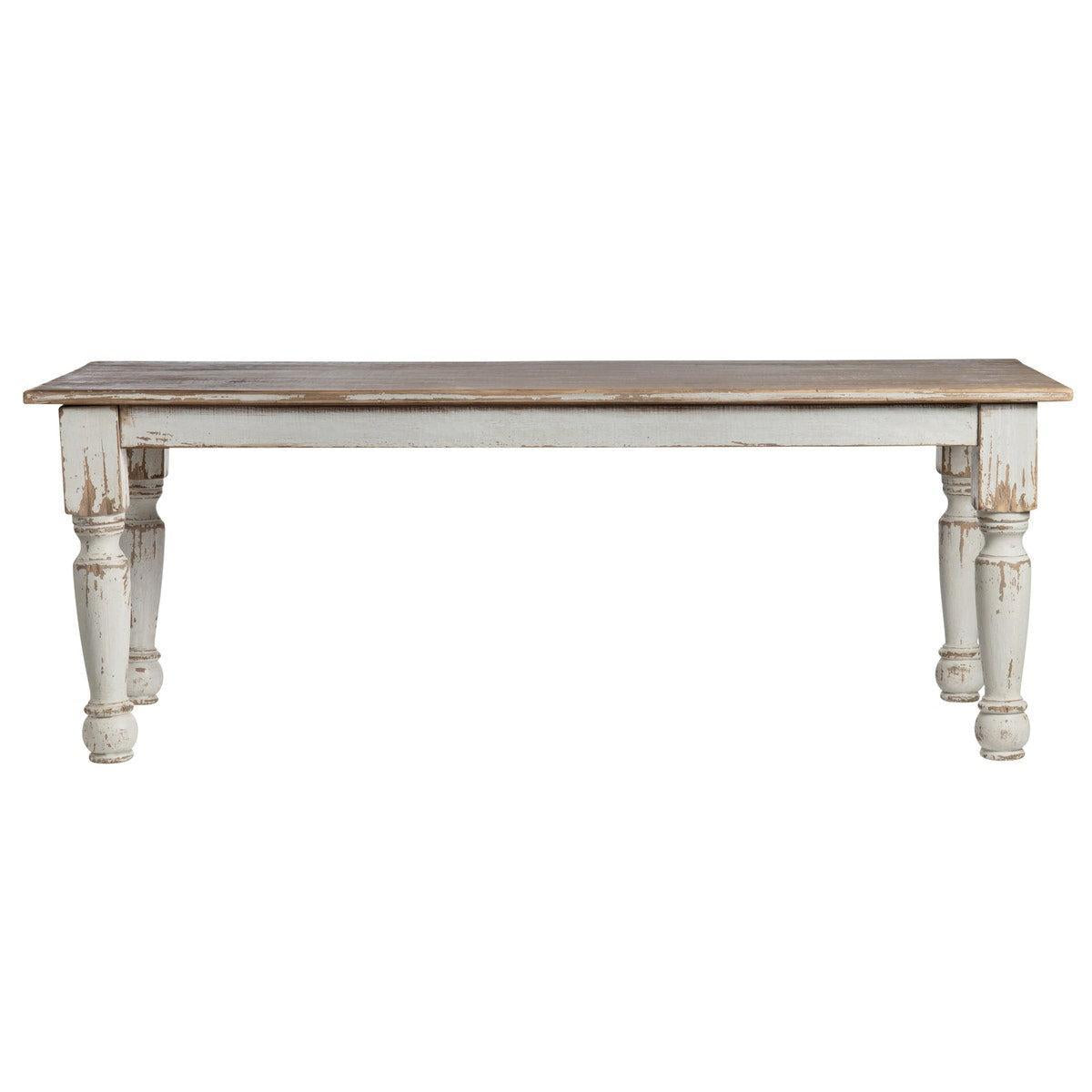 Painted Harvest Table-Dining Table-tbgypsysoul