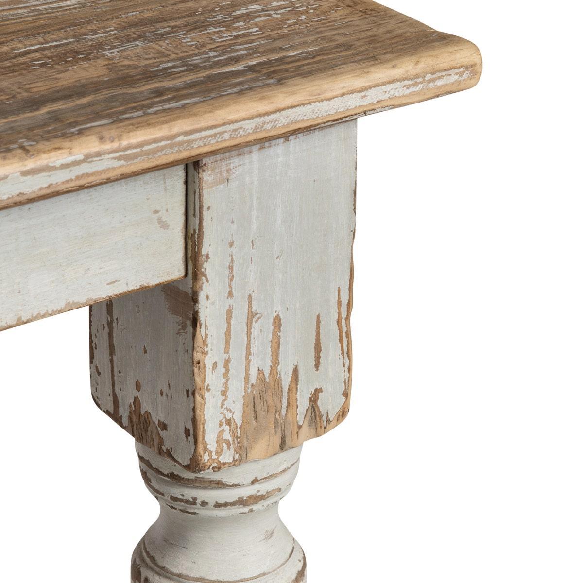 Painted Harvest Table-Dining Table-tbgypsysoul