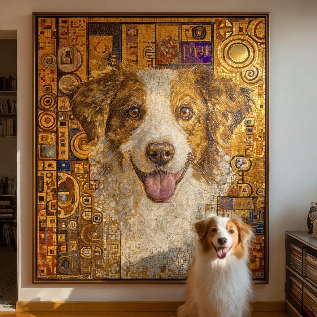 Palette Tails - Custom Golden Whiskers Texture Portrait-Custom Art-tbgypsysoul