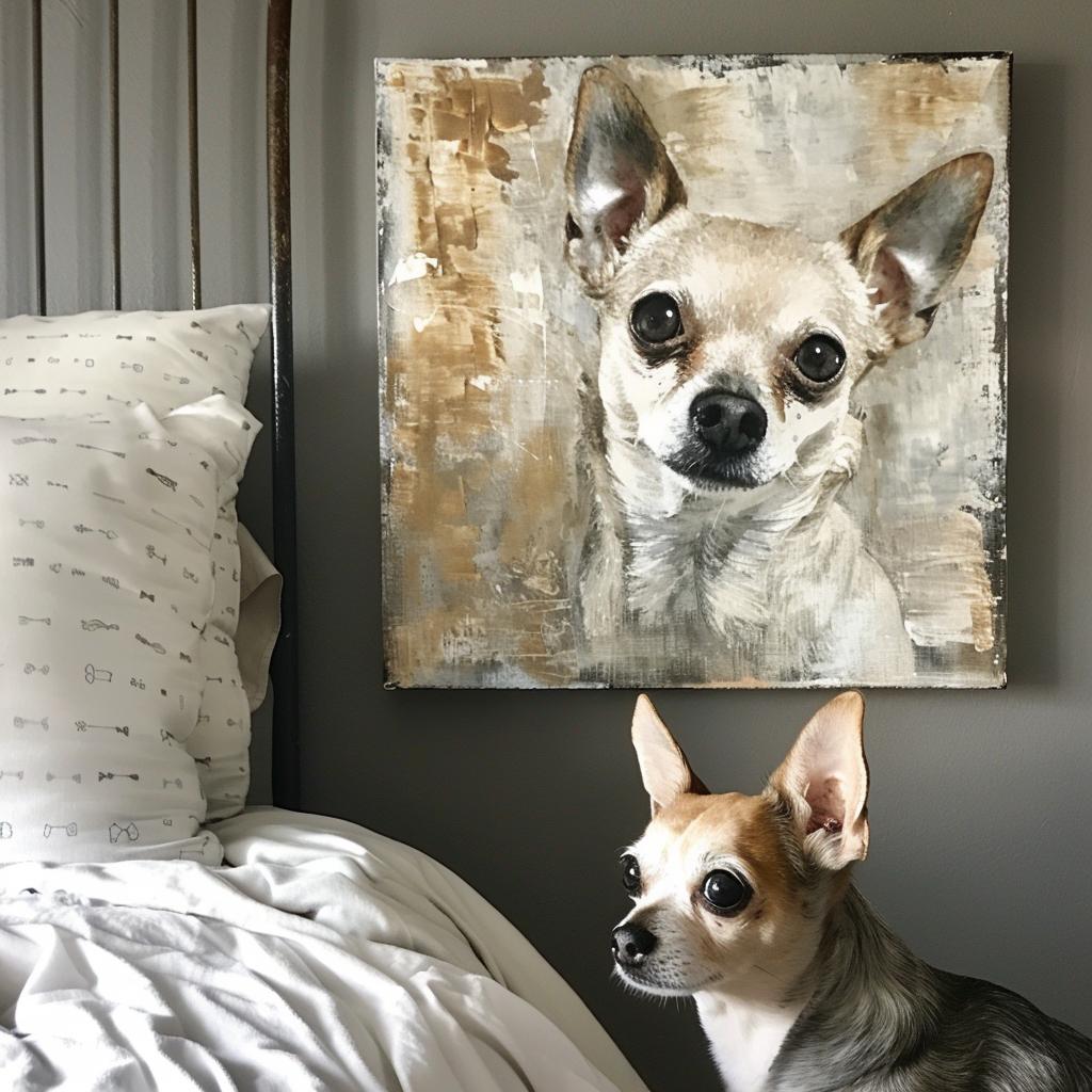 Palette Tails - Custom 'Snowfield' Special Edition™ Texture Portrait-Custom Art-tbgypsysoul