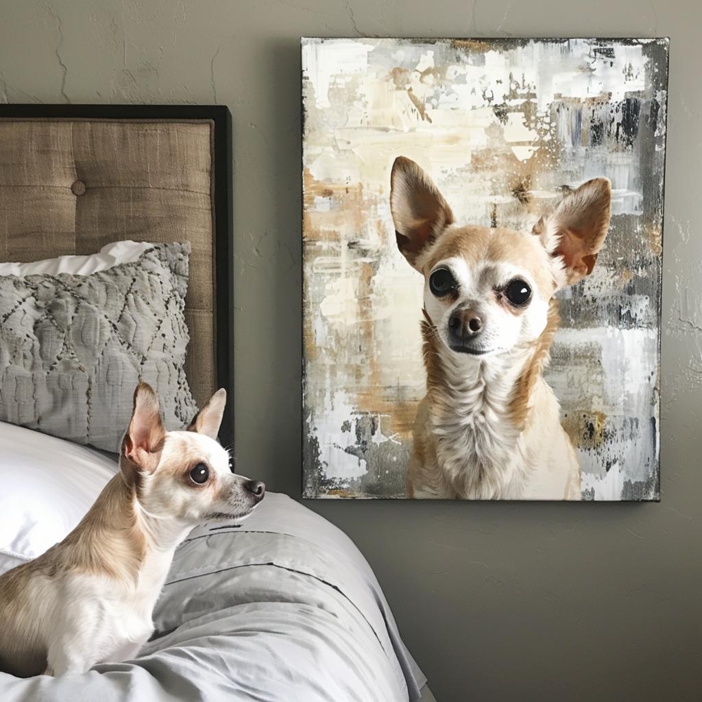 Palette Tails - Custom 'Snowfield' Special Edition™ Texture Portrait-Custom Art-tbgypsysoul