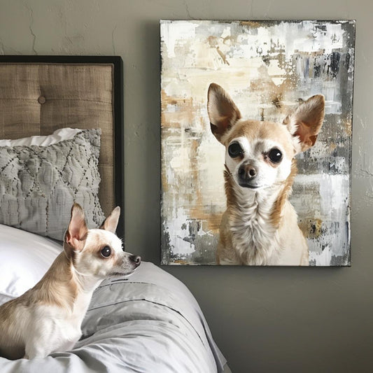 Palette Tails - Custom 'Snowfield' Special Edition™ Texture Portrait-Custom Art-tbgypsysoul