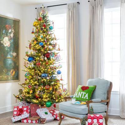 Park Hill Blue Spruce, Slim Christmas Tree, 9'-Christmas Tree-tbgypsysoul