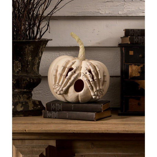 Peek-a-Boo Pumpkin-Figurines-tbgypsysoul