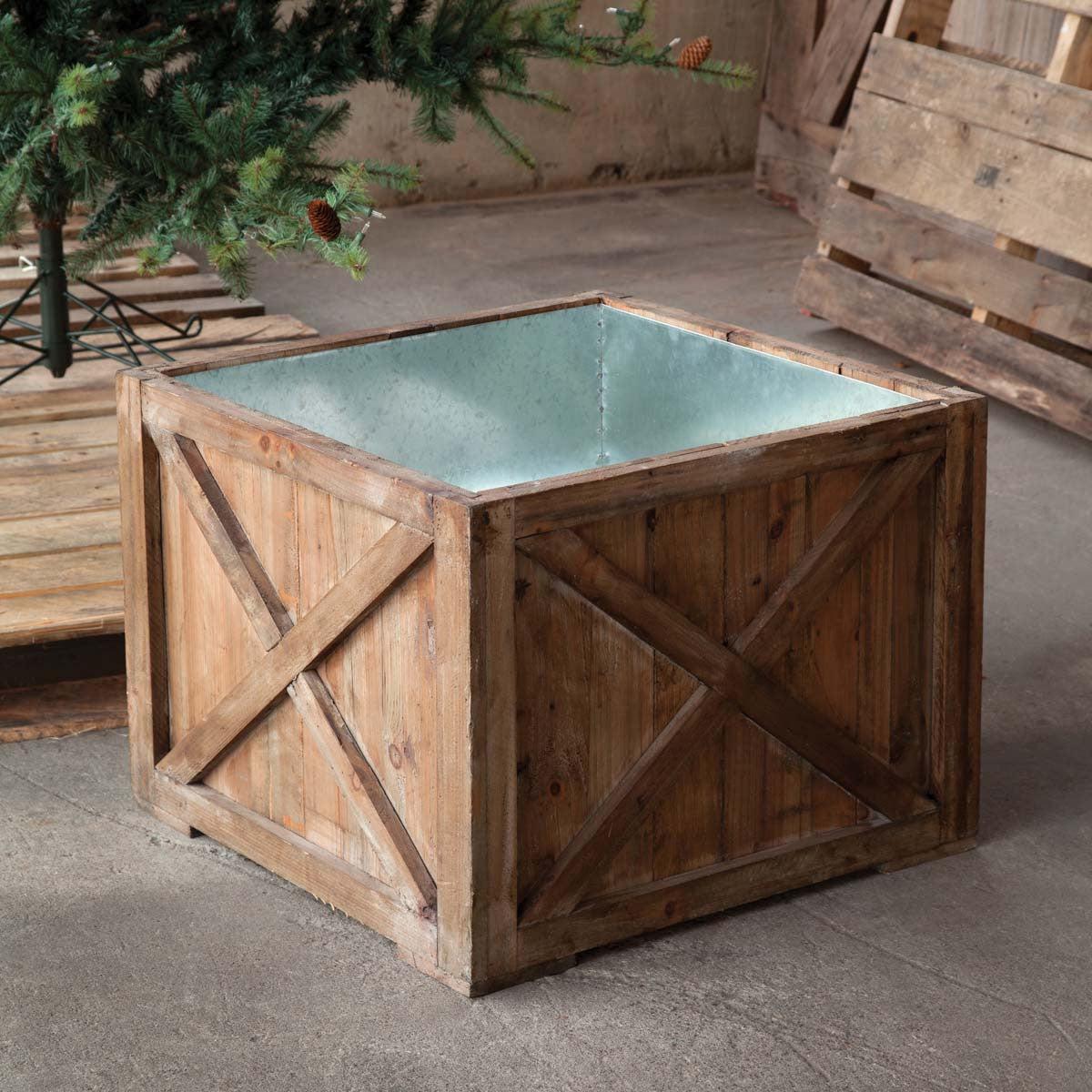 Plantation Christmas Tree Box-Christmas Tree Box Skirt-tbgypsysoul