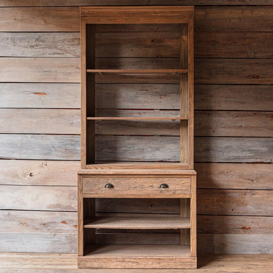 Reclaimed Oak Market Wall Unit-Cabinet-tbgypsysoul