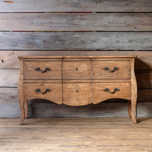 RECLAIMED OAK TOULOUSE COMMODE-Chest-tbgypsysoul