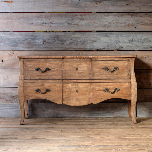 RECLAIMED OAK TOULOUSE COMMODE-Chest-tbgypsysoul