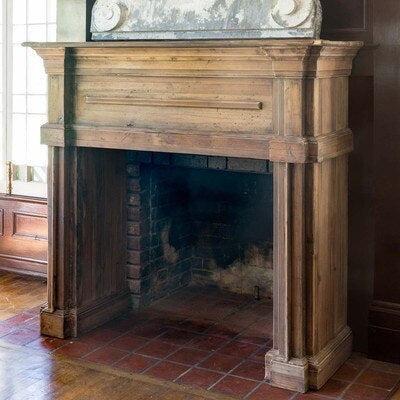 Reclaimed Pine Mantel-Fireplace Mantle-tbgypsysoul