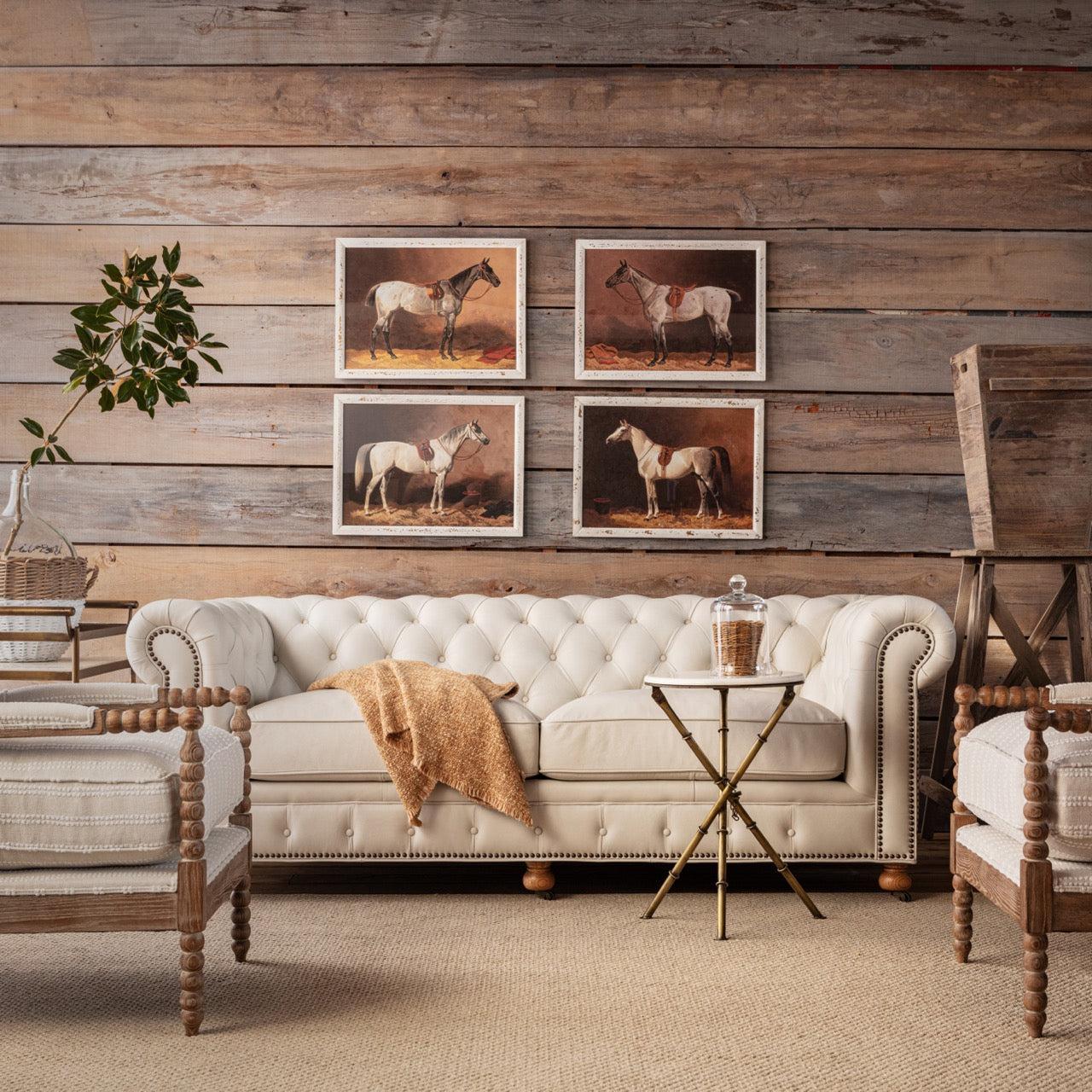 River Birch Leather Chesterfield Sofa 84"-Sofa-tbgypsysoul