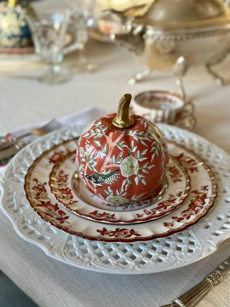 Rusty Red Chinoiserie Pumpkin-Shop-tbgypsysoul
