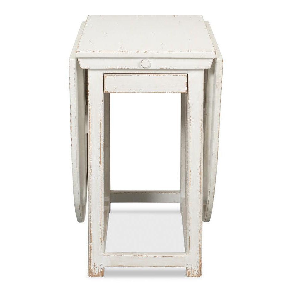 Shabby Chic Woodhinge Dropleaf Table-Dining Table-tbgypsysoul