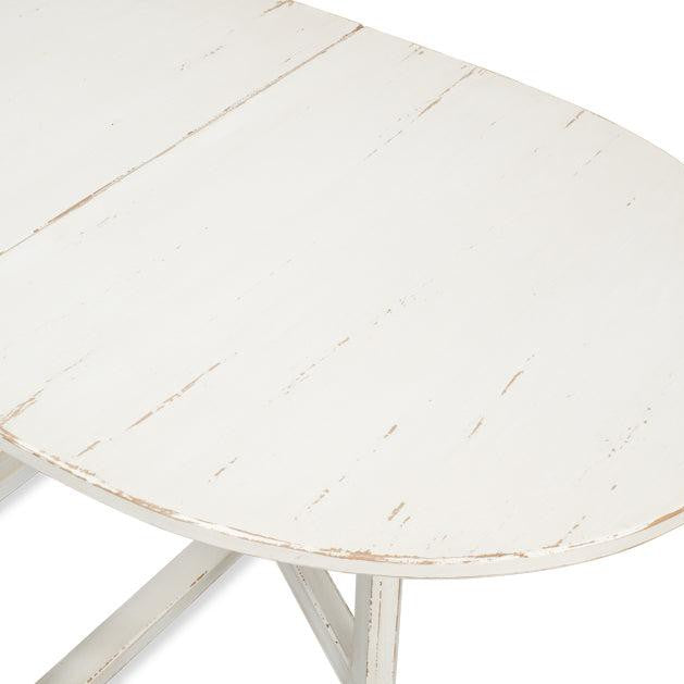 Shabby Chic Woodhinge Dropleaf Table-Dining Table-tbgypsysoul