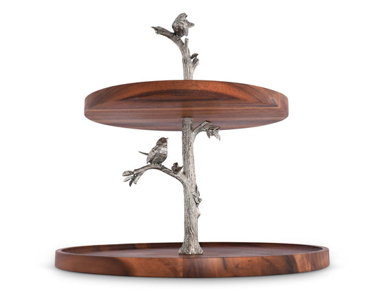 Song Bird Cheese Stand Two Tier-Song Bird-tbgypsysoul