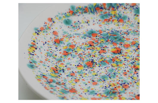 Spring Artisan Dinner Plate-Ceramic-tbgypsysoul