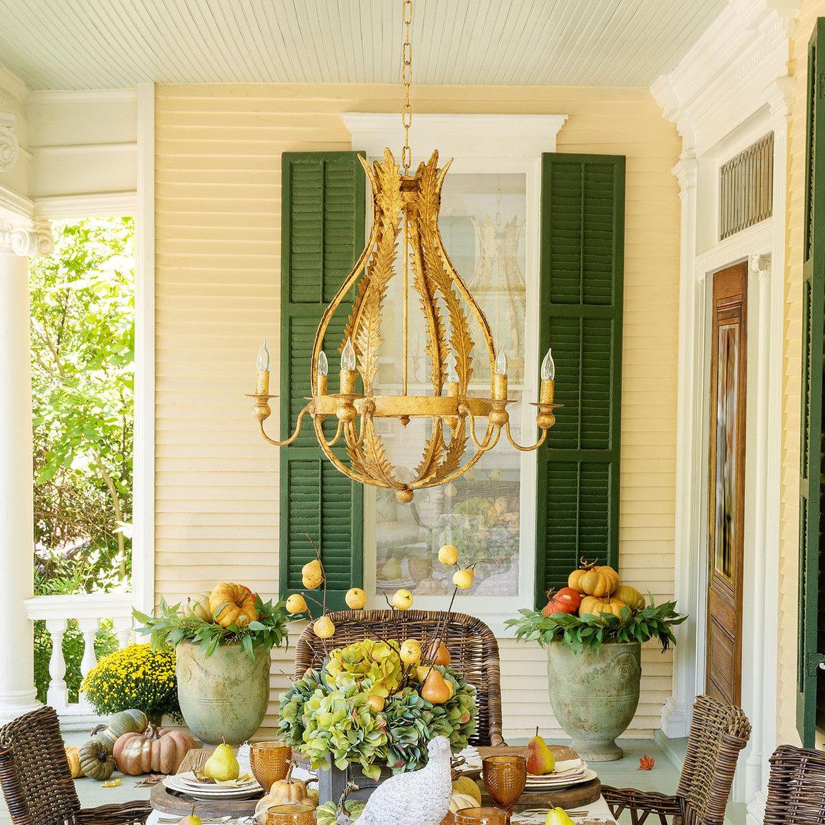 Spanish Colonial Chandelier-Lighting-tbgypsysoul
