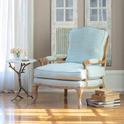 The Camille Upholstered Arm Chair-Accent Chair-tbgypsysoul