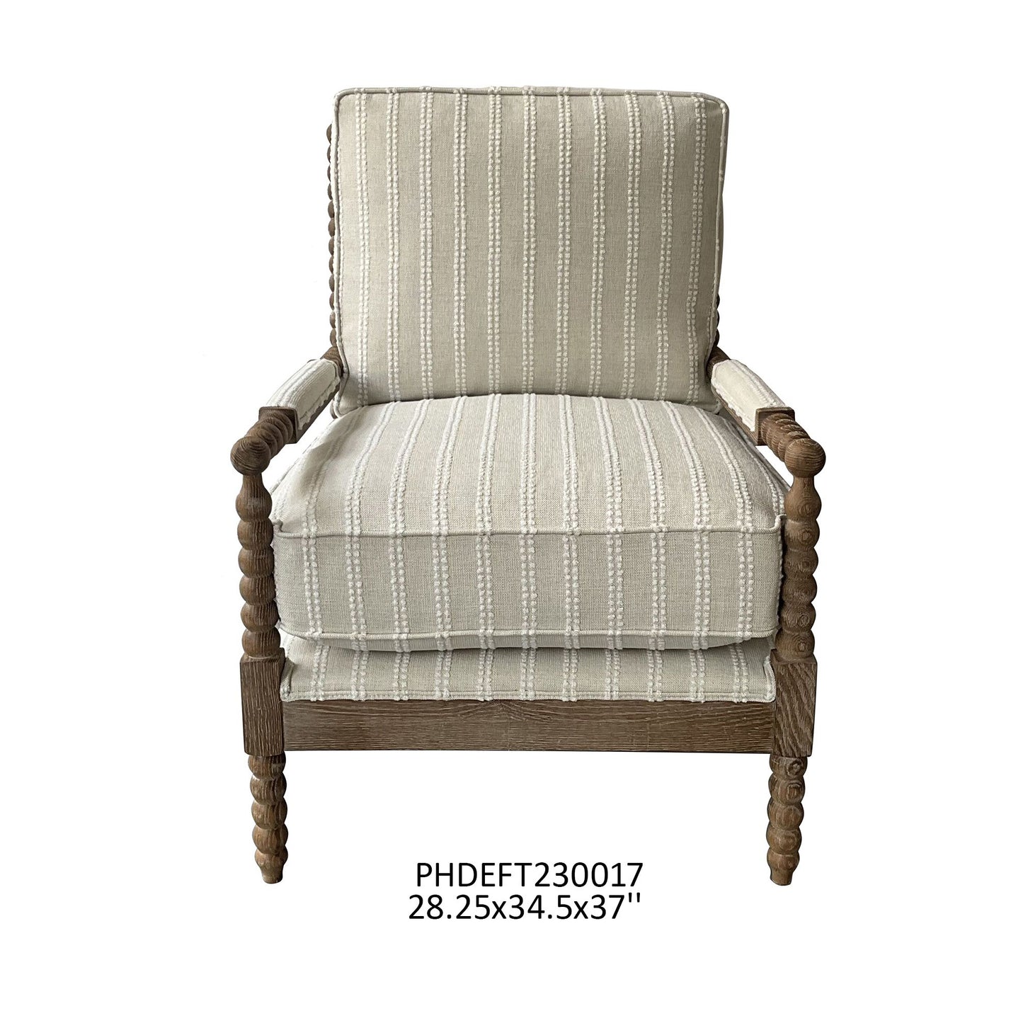 The Chalk 1930 Spool Accent Chair - Set of 2-Accent Chair-tbgypsysoul