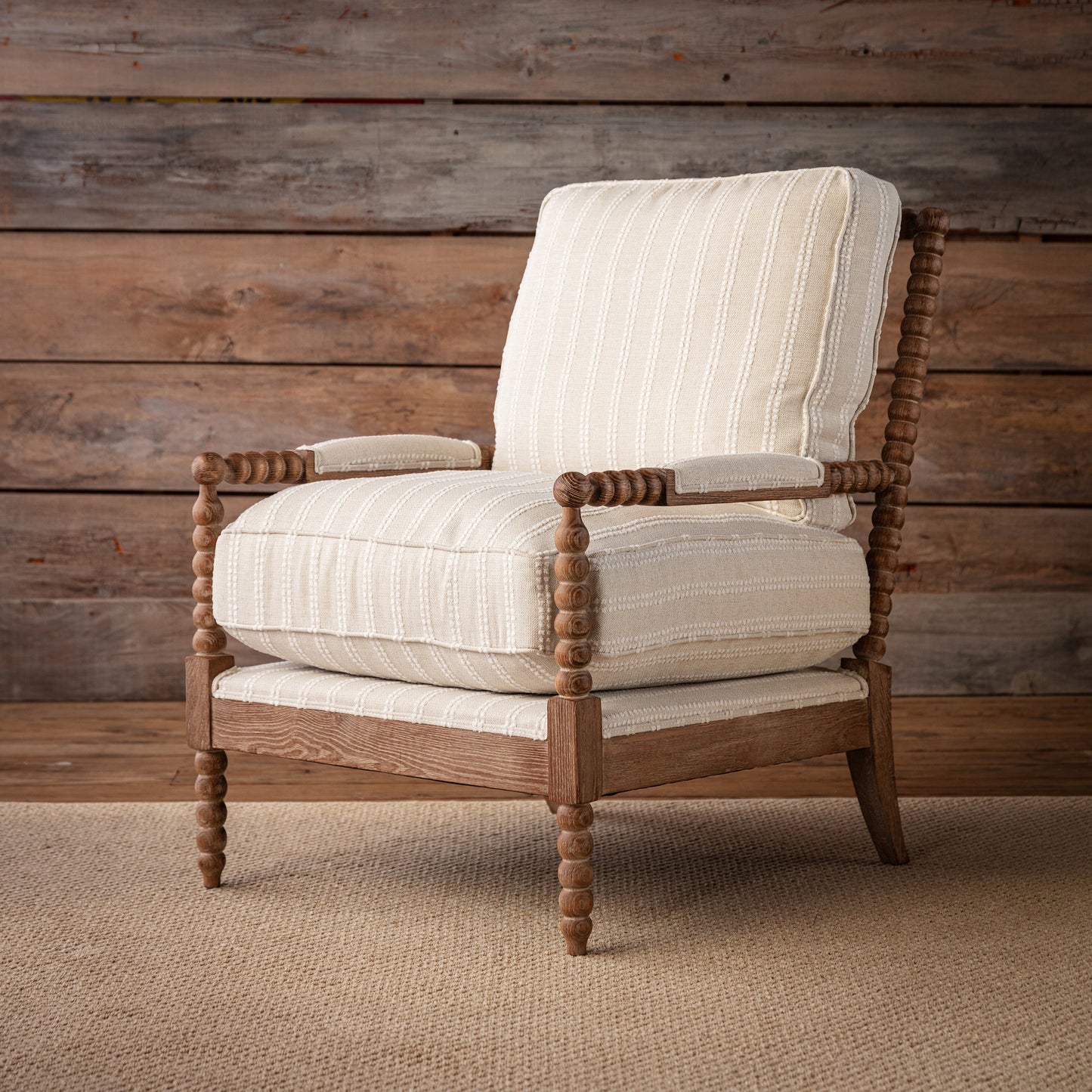The Chalk 1930 Spool Accent Chair - Set of 2-Accent Chair-tbgypsysoul