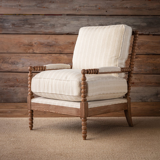 The Chalk 1930 Spool Accent Chair - Set of 2-Accent Chair-tbgypsysoul