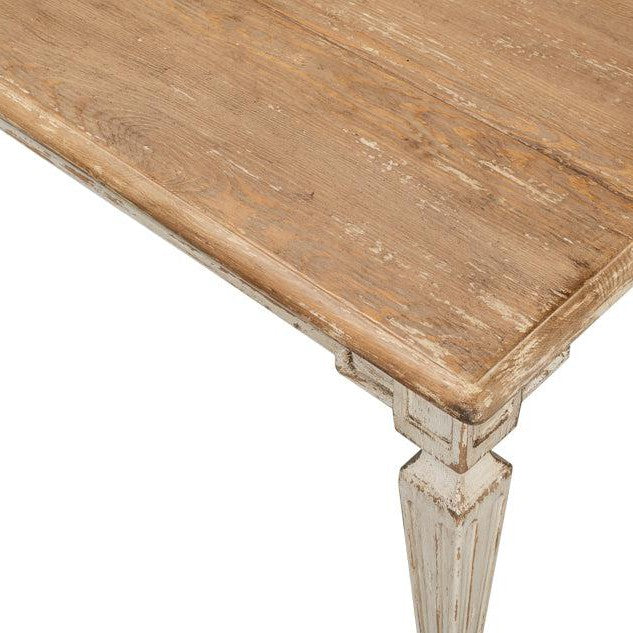 The Elise Dining Table, Grey-Dining Table-tbgypsysoul