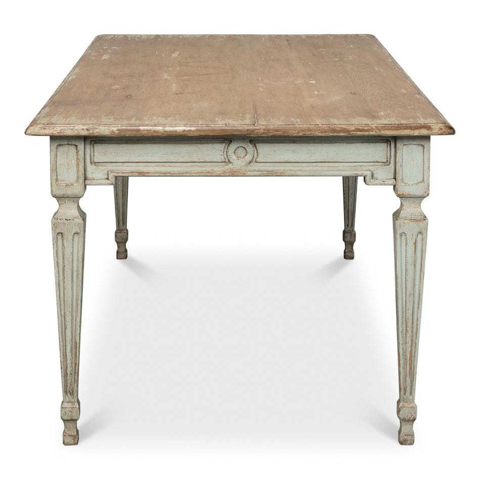 The Elise Dining Table, Sage-Dining Table-tbgypsysoul