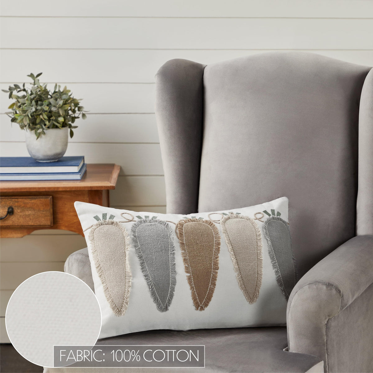 The Farmhouse Carrot Pillow 14 x 22-Pillows-tbgypsysoul