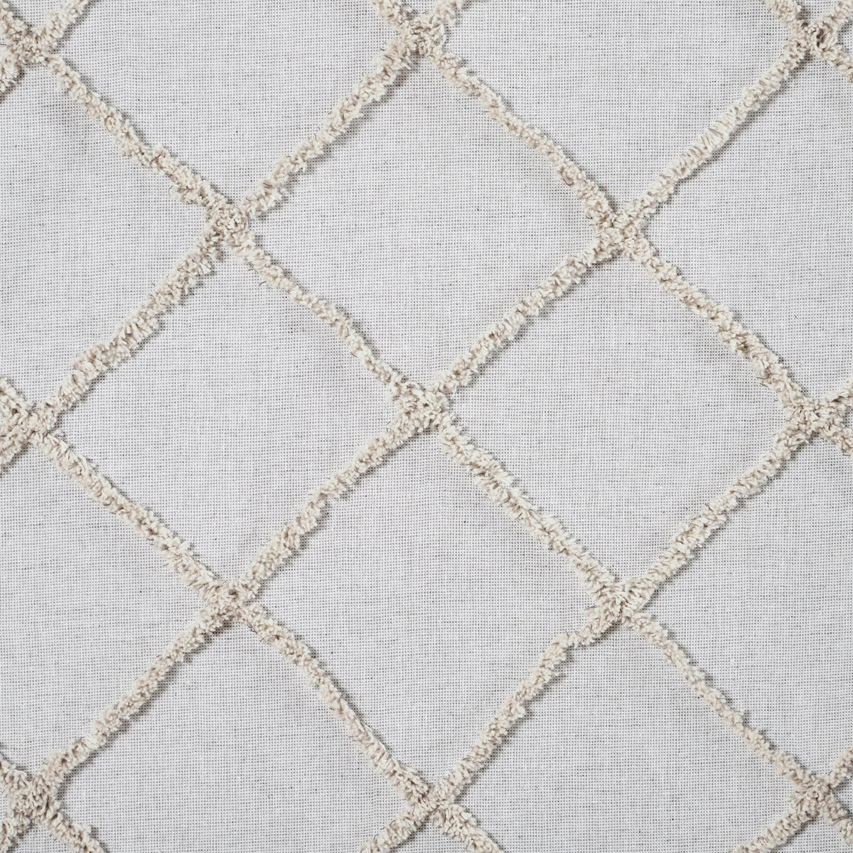 The Frayed Farmhouse Lattice Pillow 20 x 20-Pillows-tbgypsysoul