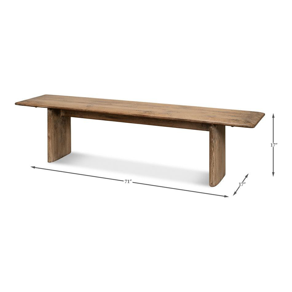 The French Farmhouse Bench-Dining Bench-tbgypsysoul