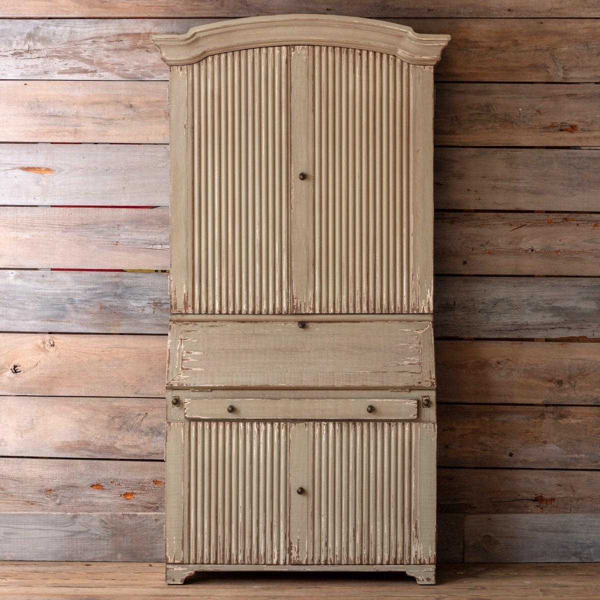 The Georgia Reeded Tall Secretary-Secretary Desk-tbgypsysoul