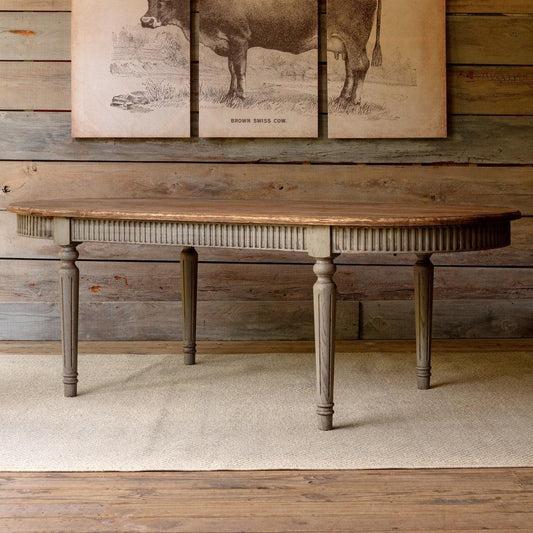 The Jefferson County Oblong Dining Table-Dining Table-tbgypsysoul