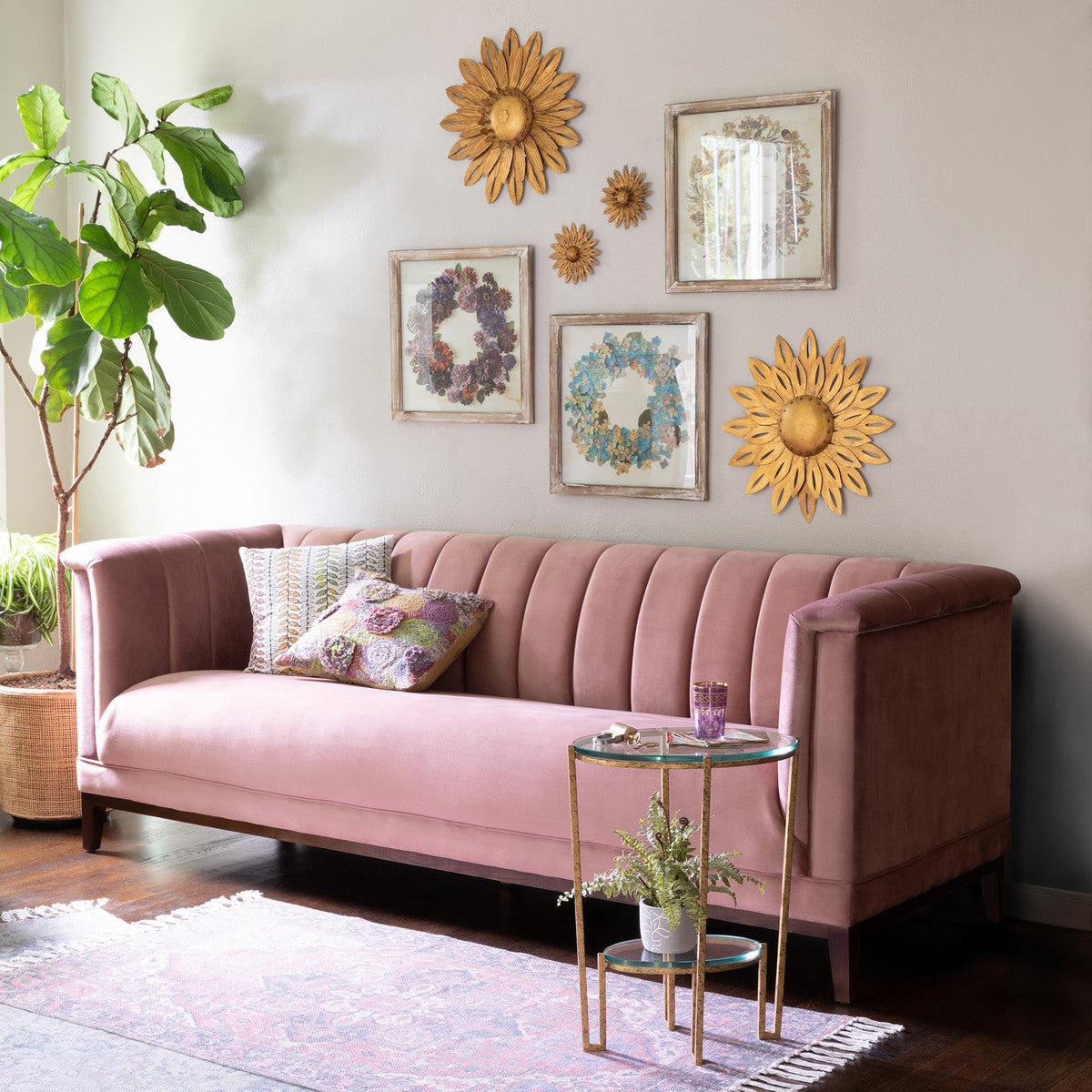 The Moira Velvet Sofa-tbgypsysoul