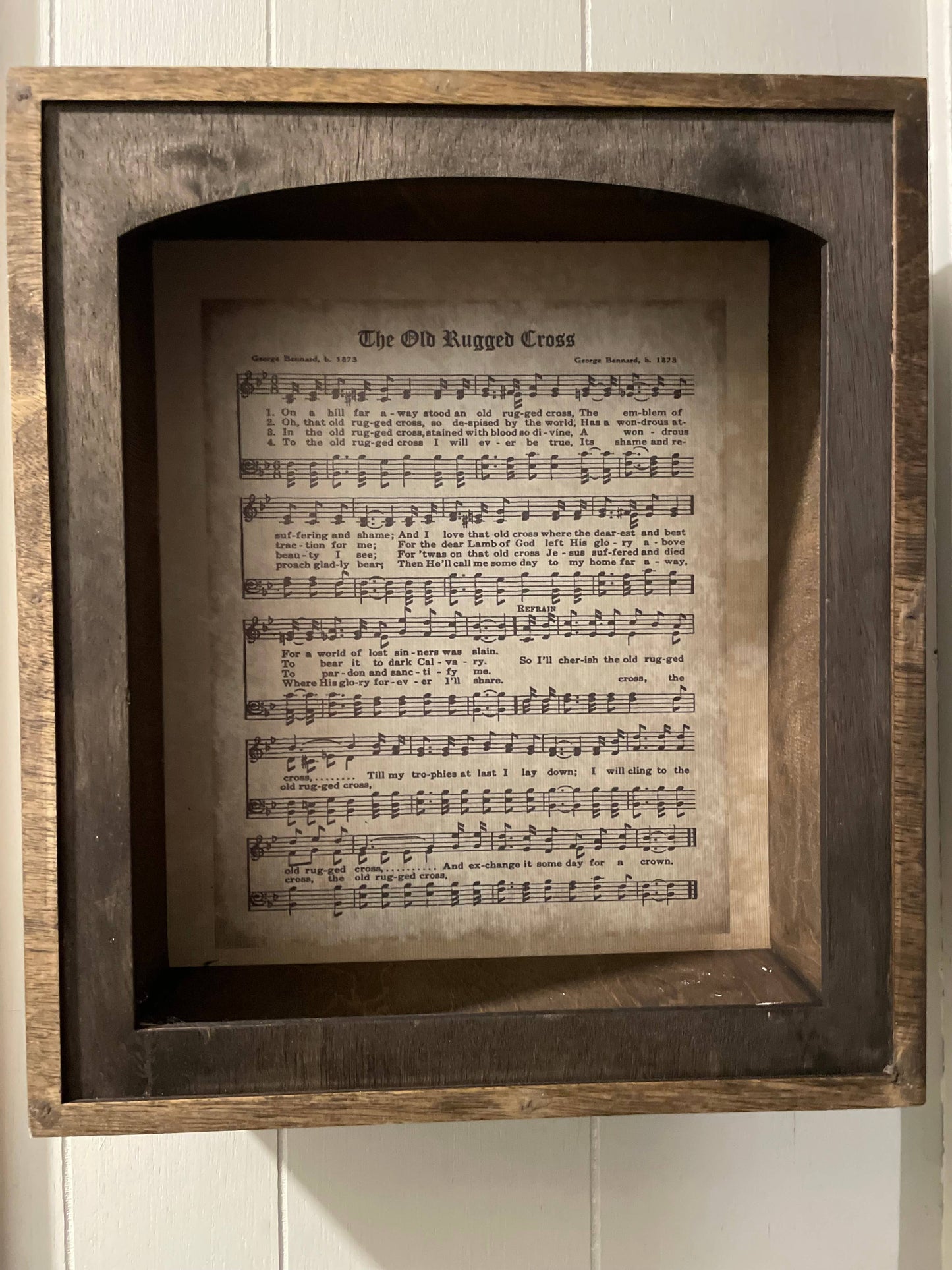 The Old Rugged Cross Shadow Box-tbgypsysoul