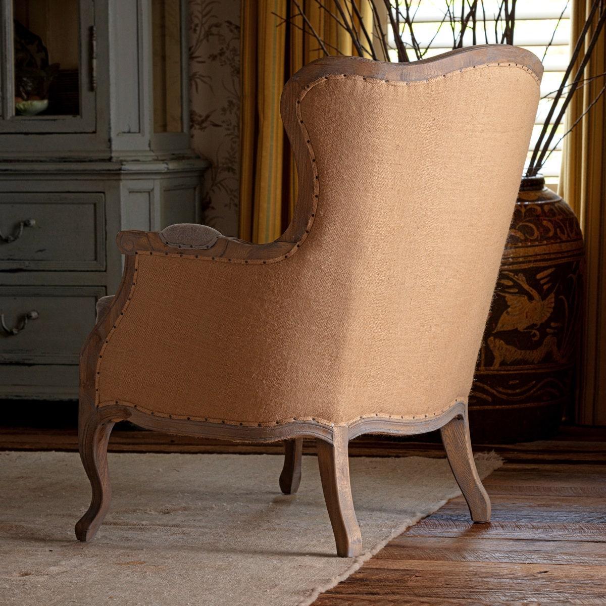 The Town & Country Wing Back Chair - Set of 2-Accent Chair-tbgypsysoul