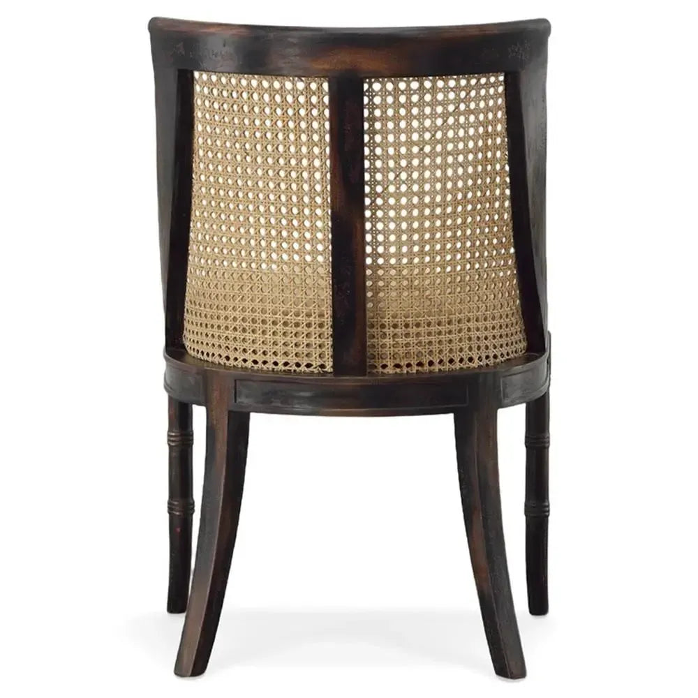 The Tuxedo Cane Back Dining Chair, Set of 2 - White Glove Included-Dining Chair-tbgypsysoul