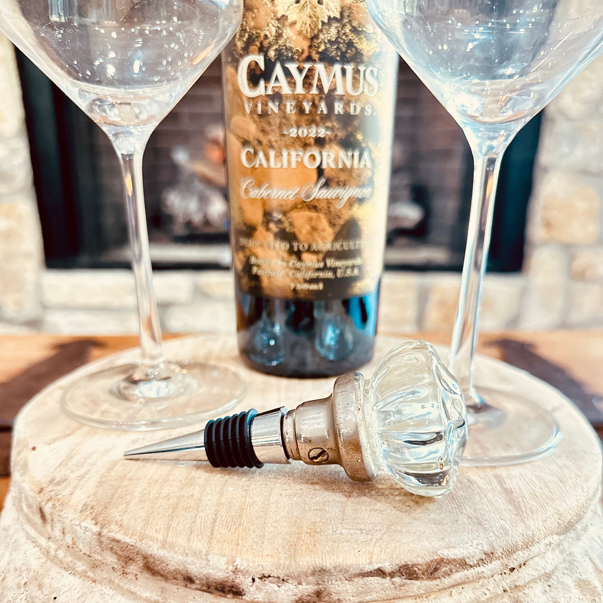Vintage Glass Door Knob Wine Stoppers-tbgypsysoul