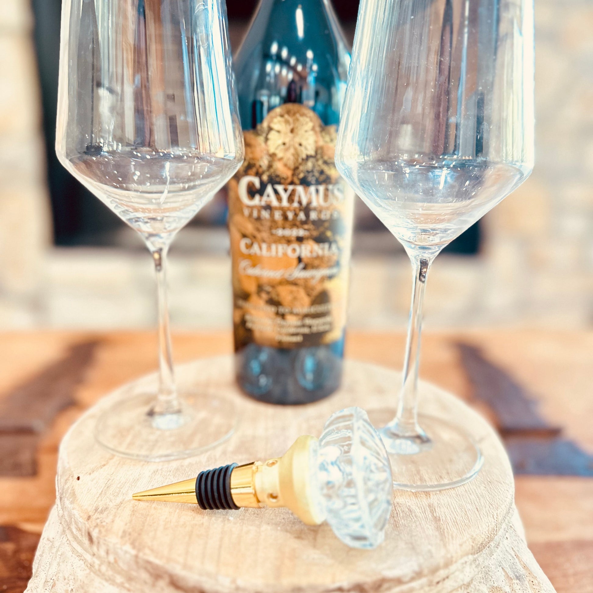 Vintage Glass Door Knob Wine Stoppers-tbgypsysoul